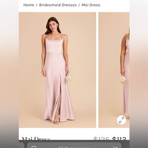 Birdy Grey Light Pink Wedding Dress